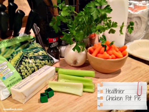 Healthier Chicken Pot Pie