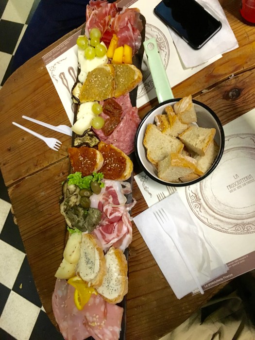 Look at that charcuterie! AMAZING.